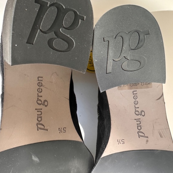 Paul Green Suede Ankle Boots  US size 8 Retail $595 - Picture 8 of 9